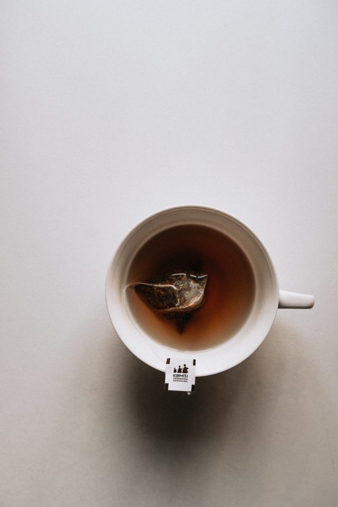 This photo shows a tea. This photo shows caffeine limits. What are the tolerable limits? 