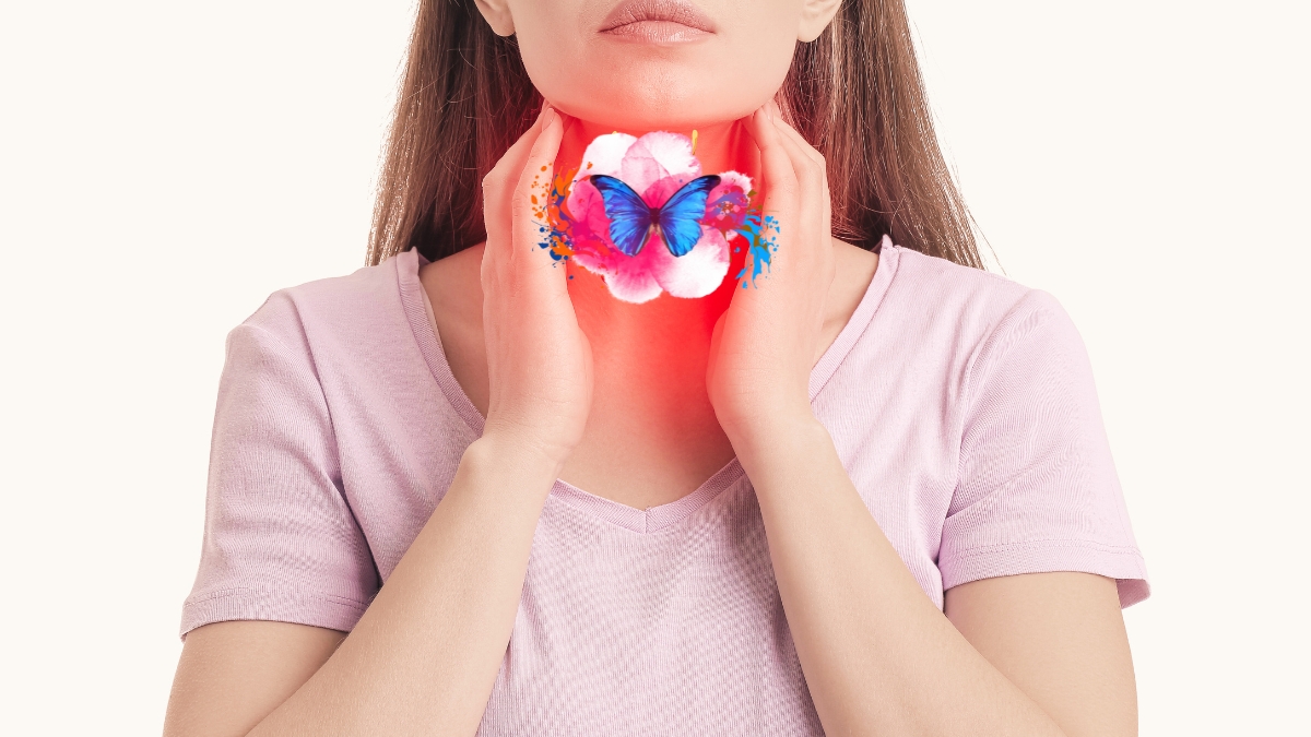 woman thyroid disease butterfly neck | 1 in 8 Women Will Develop Thyroid Disease: Are You at Risk? | Creative Balance Health