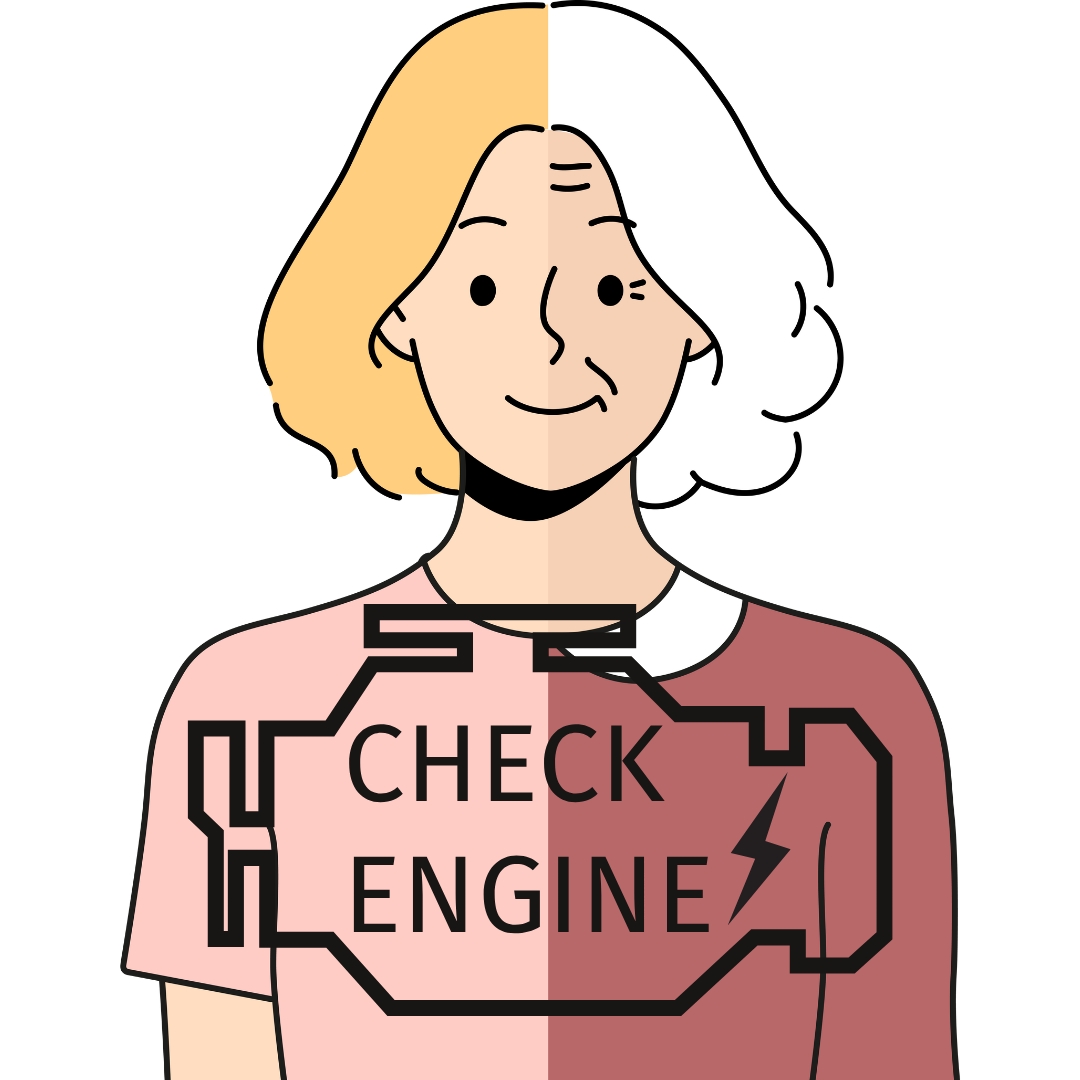 aging woman check engine inflammation | Stop “Inflammaging” in Its Tracks for Healthier Aging | Creative Balance Health 