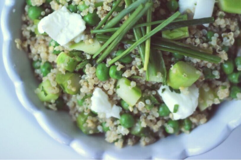 Herbed Quinoa Salad Real Plans | 3 Ways to Reduce Inflammaging & Boost Health Over 50 | Creative Balance Health
